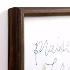 Praise the Lord Framed Wall Plaque