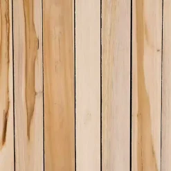 Repurposed Wood Logs Square Coffee Table