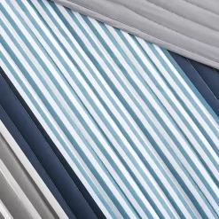 Reversible Stripes 5-pc. Full/Queen Quilt Set