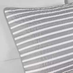 Reversible Stripes 4-pc. Twin/Twin XL Quilt Set