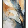 Rhythms of Flow II Framed Canvas Art Print