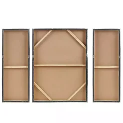 Rolling Waves Blur Canvas Art Prints, Set of 3