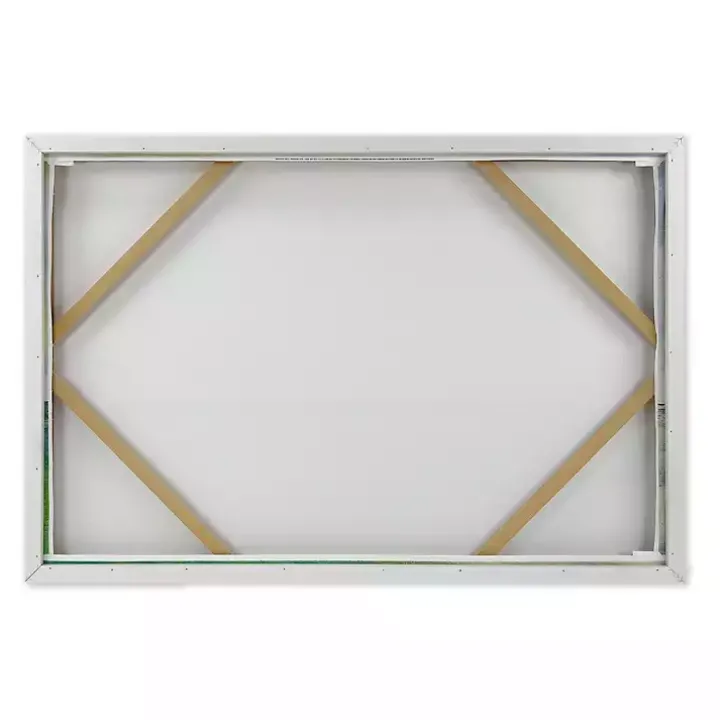 Rough Tide Framed Canvas Art Print