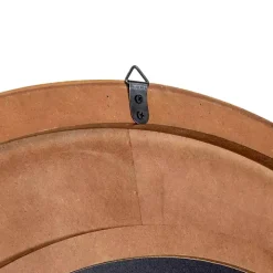 Round Elyas Natural Rattan Wall Mirror