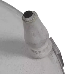 Round Gray Bellport Coffee Table