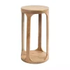 Round Natural Wood Dani Accent Table