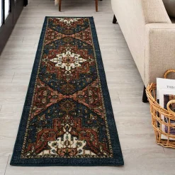 Rust Ornamental Runner, 2x8