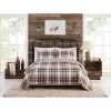 Rust Plaid Camden King 3-pc. Quilt Set