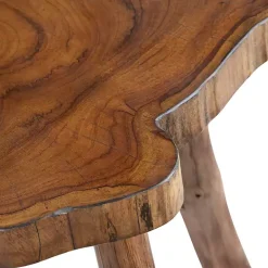 Rustic Natural Woodland Accent Table