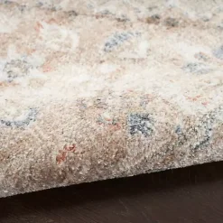 Sage Distressed Medallion Washable Area Rug, 5x7