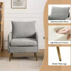 Sage Penny Upholstered Accent Chair