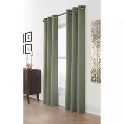 Sage Room Darkening Curtain Panel Set, 95 in.
