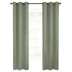 Sage Room Darkening Curtain Panel Set, 95 in.