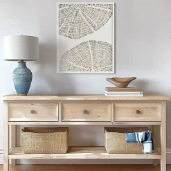 Sand Dollar Rice Paper Shadowbox Wall Plaque