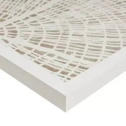 Sand Dollar Rice Paper Shadowbox Wall Plaque