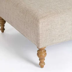 Sand Upholstered Chanson Coffee Table Ottoman