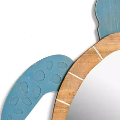 Sea Turtle Wood Wall Mirror