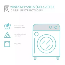 Sheer White Textured Curtain Panel Set, 84 in