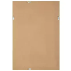 Silver Bevel Rectangle Wall Mirror