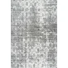 Silver Deena Abstract Area Rug, 7x9
