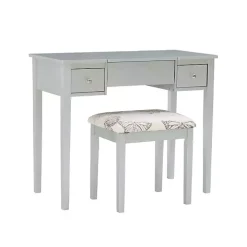 Silver Virginia Butterfly 2-pc. Vanity Set