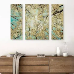 Sky High Canvas Art Prints, Set of 3