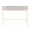 Sloane White Four-Drawer Console Table