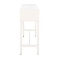 Sloane White Four-Drawer Console Table