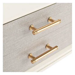 Sloane White Four-Drawer Console Table