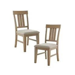 Sofia Gray High Back Dining Chairs, Set of 2