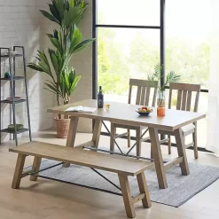 Sofia Gray High Back Dining Chairs, Set of 2