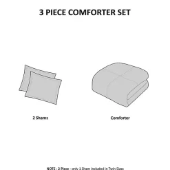 Soft Pink Tufted King 3-pc. Comforter Set