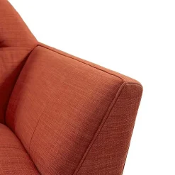 Spice Button Tufted Accent Chair