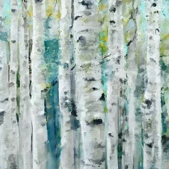 Spring Birches Canvas Art Print