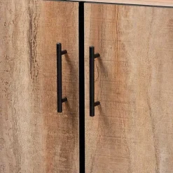 Stella Contemporary Oak 3-Door Sideboard