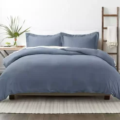 Stone Blue 3-pc. Queen Duvet Cover Set