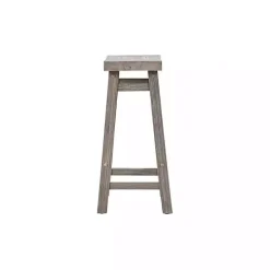 Storm Gray Sonoma Saddle Counter Stools, Set of 2
