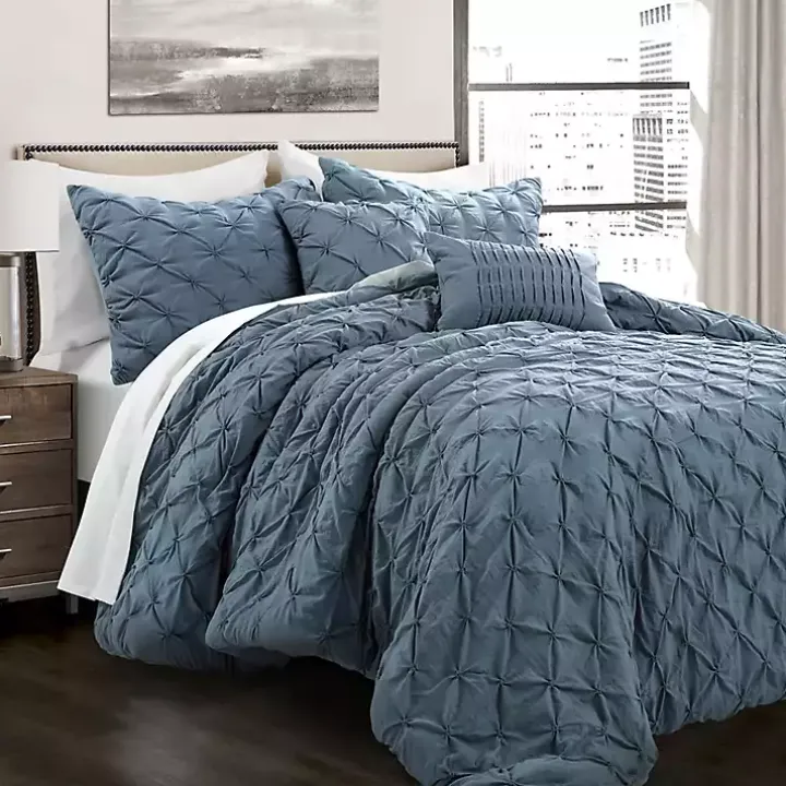 Stormy Blue Ravello 5-pc. Full/Queen Comforter Set