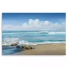 Sweeping Blue Canvas Art Print, 60x40 in.