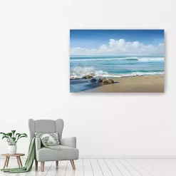 Sweeping Blue Canvas Art Print, 60x40 in.