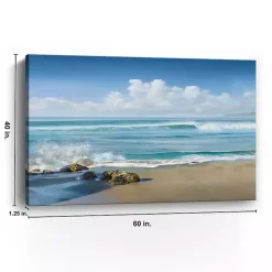 Sweeping Blue Canvas Art Print, 60x40 in.