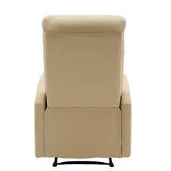 Tan Faux Leather Dormi Recliner