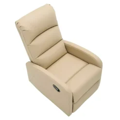 Tan Faux Leather Dormi Recliner