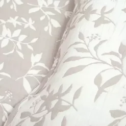 Tan Floral Reversible 3-pc. Full/Queen Quilt Set