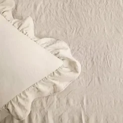 Tan Ruffle Skirt 3-pc. King Comforter Set