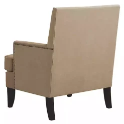 Tan Upholstered Colton Accent Chair