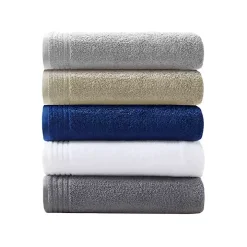 Taupe 12-pc. Cotton Quick Dry Bath Towel Set