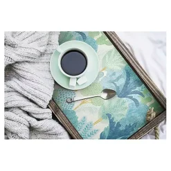 Teal Bohoemian Jungle Peel & Stick Wallpaper