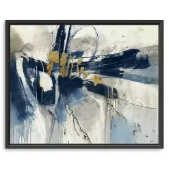 The Weaver Framed Canvas Art Print