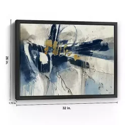 The Weaver Framed Canvas Art Print